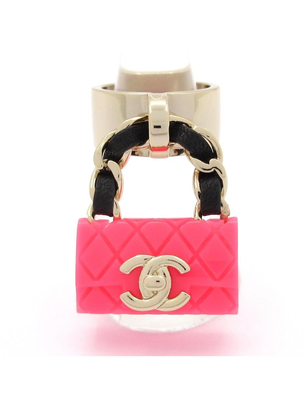 Chanel Coco Gold Pink Black Metal Resin #277652C84B